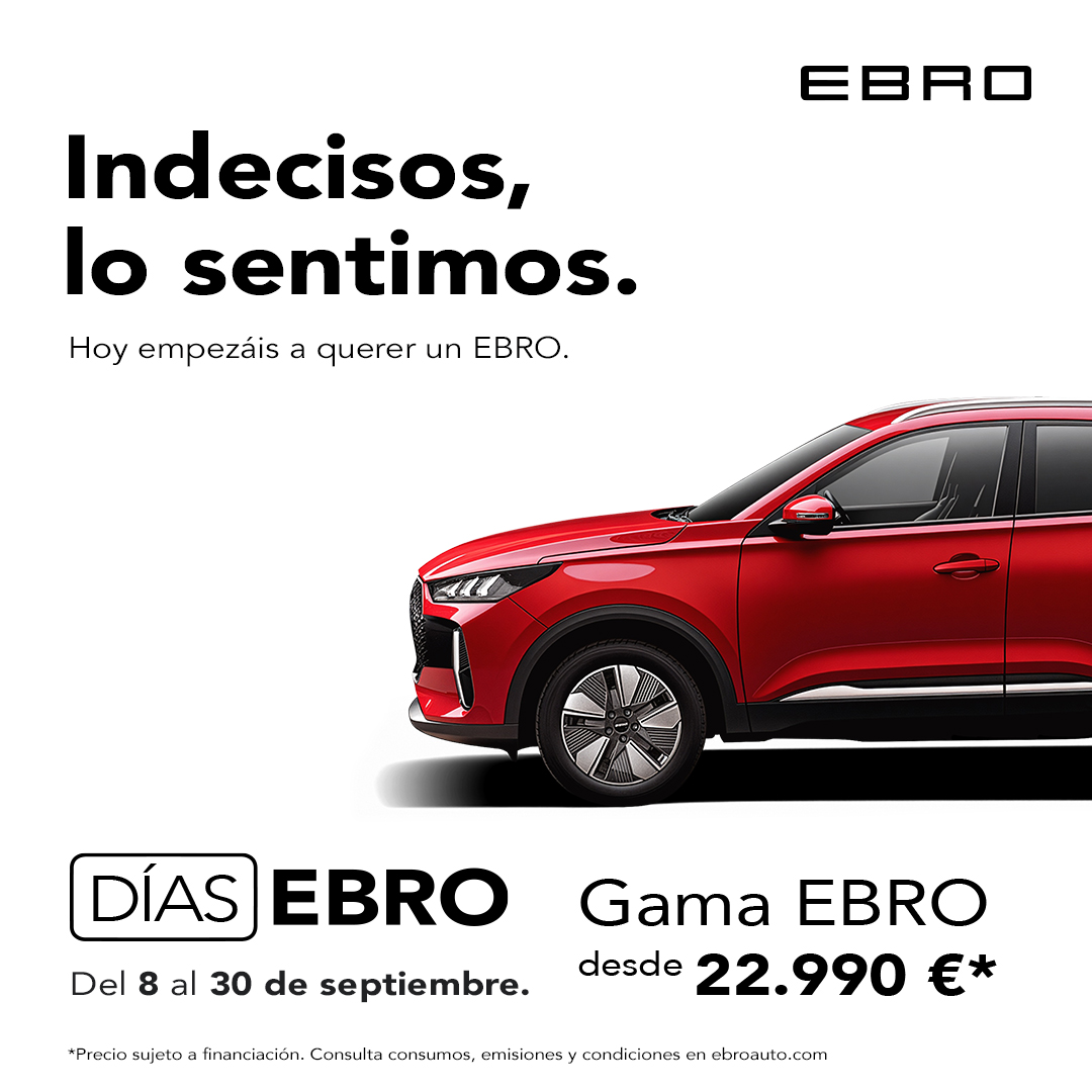 EBRO Days - Del 8 al 30 de septiembre